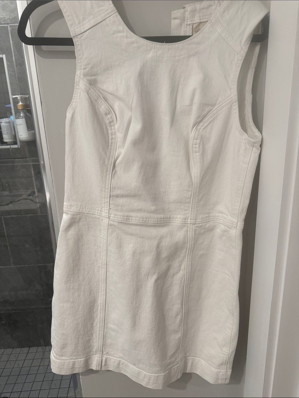 Universal Thread White Fitted Mini Dress